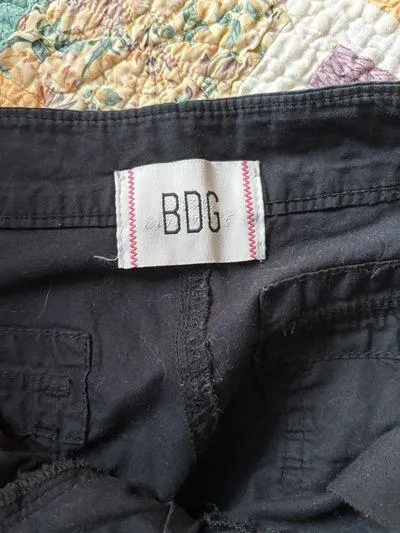BDG Black Cargo Pants Urban Outfitters - Image 4