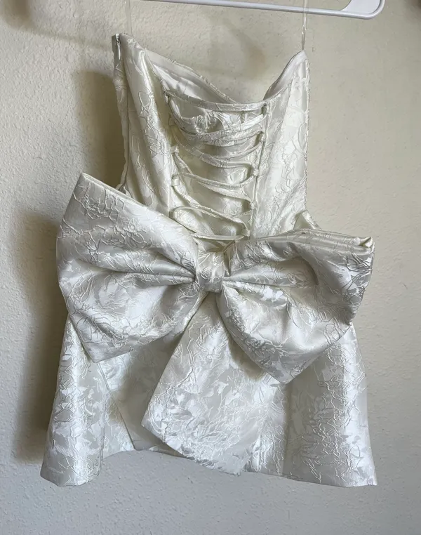 Babyboo ELENORA MINI DRESS - IVORY - Image 4