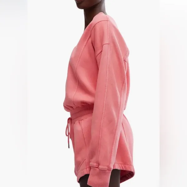 FREE PEOPLE MOVEMENT INTERCEPT ROMPER in Hibiscus NWOT - Image 3