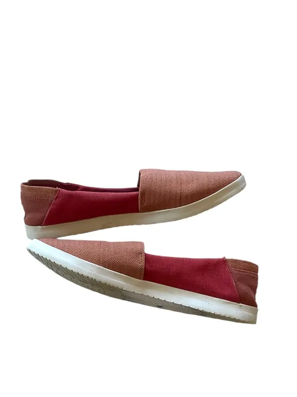 Reef Rose Flat Loafers Pink/Orange Size 8 Beach Summer Arch Support Comfy Casual - Image 6