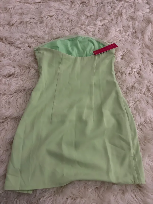 Beginning Boutique Lauren Green mini dress - Image 3