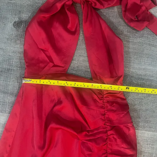 HELLO MOLLY The Showstopper Mini Dress in Red - Image 7