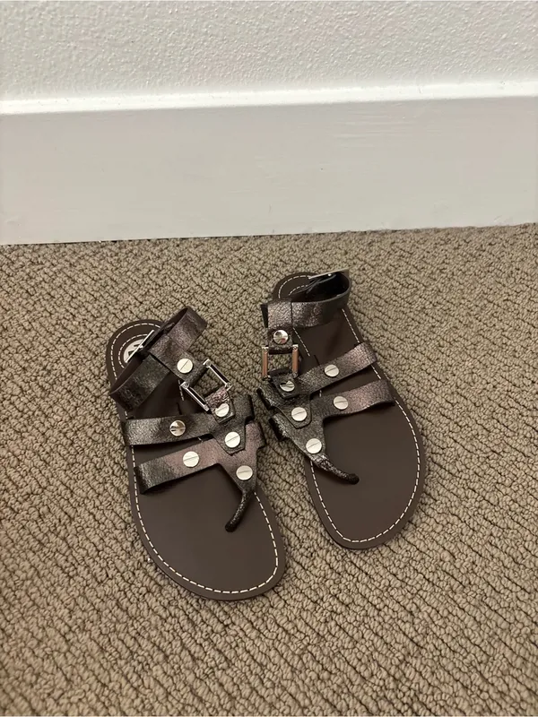 Tory Burch Briza metallic gladiator sandals - Image 2