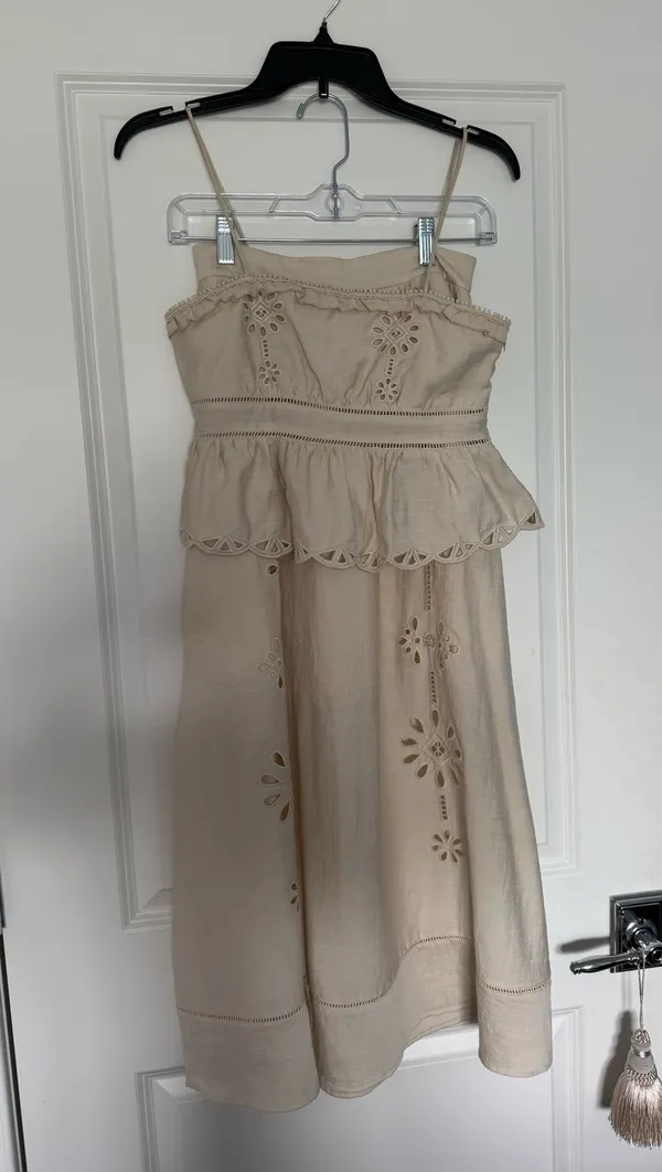 ZARA Embroidered Eyelet Set - Image 4