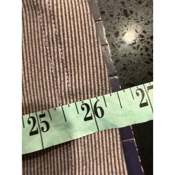 Lululemon Racerback Tank‎ Top Grey White Striped Activewear Womens Size 4 - Image 6