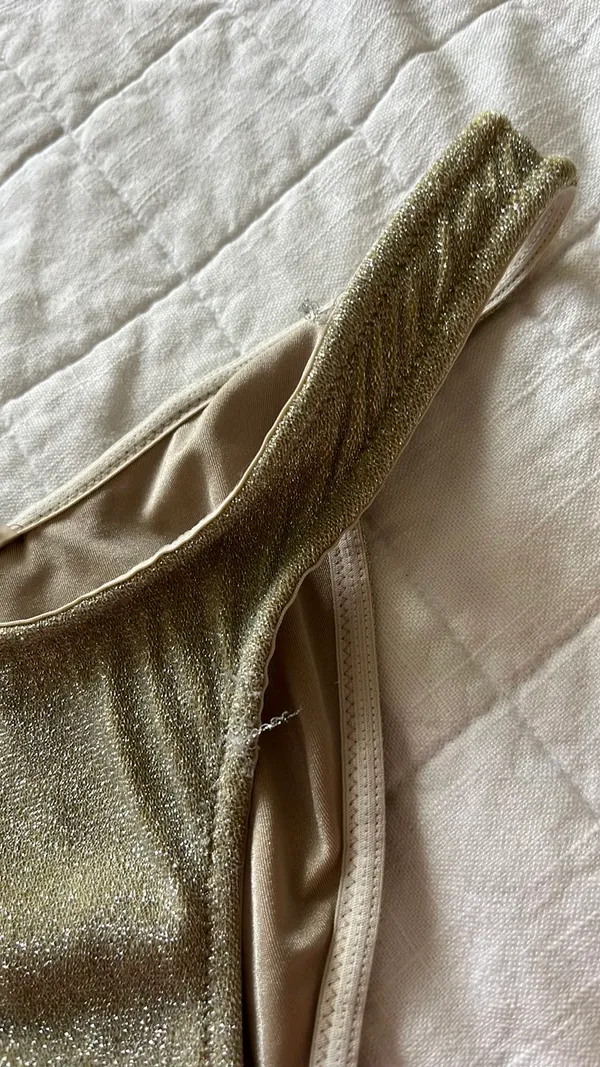 Triangl Melrose Sparkle Bikini Gold - Image 7