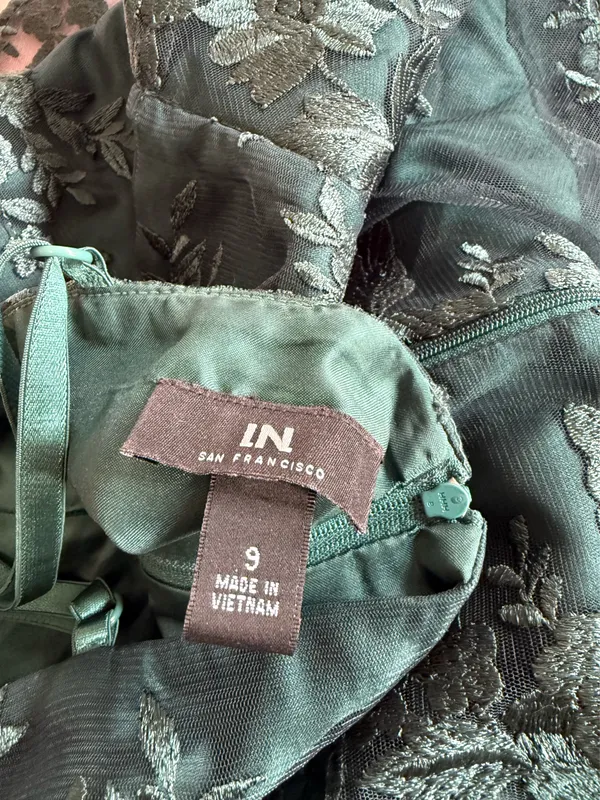 I.N. San Francisco Green Homecoming Dress - Image 4