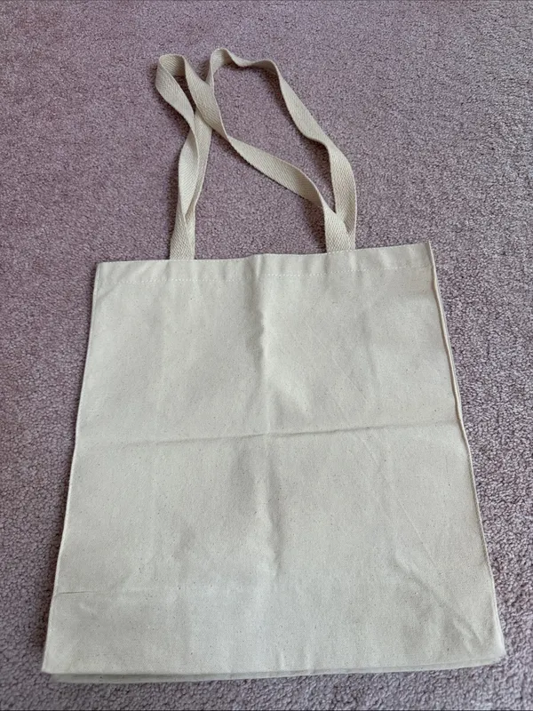 Disney Cream Canvas Tinker Bell Tote - Image 3