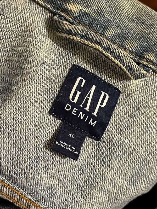 GAP Custom Denim Jacket Bedazzled - Image 7