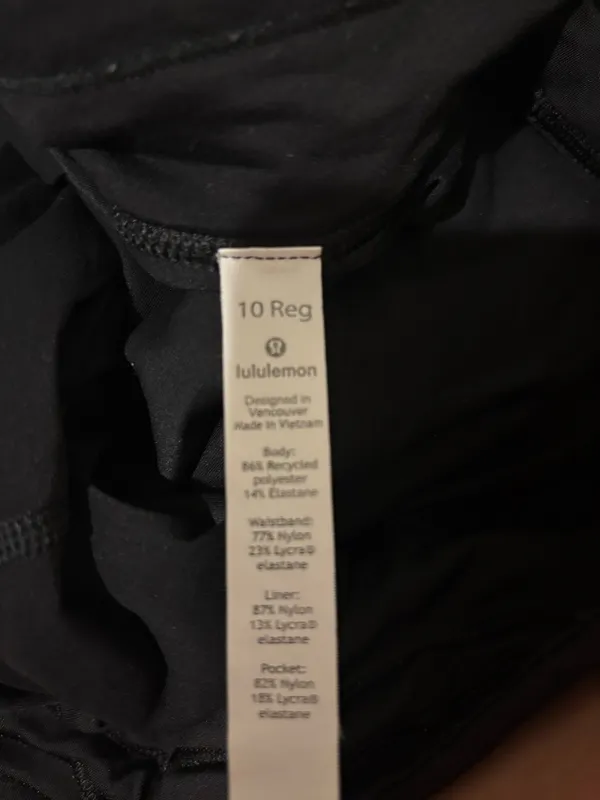 Lululemon Tennis Black Skirt - Image 3