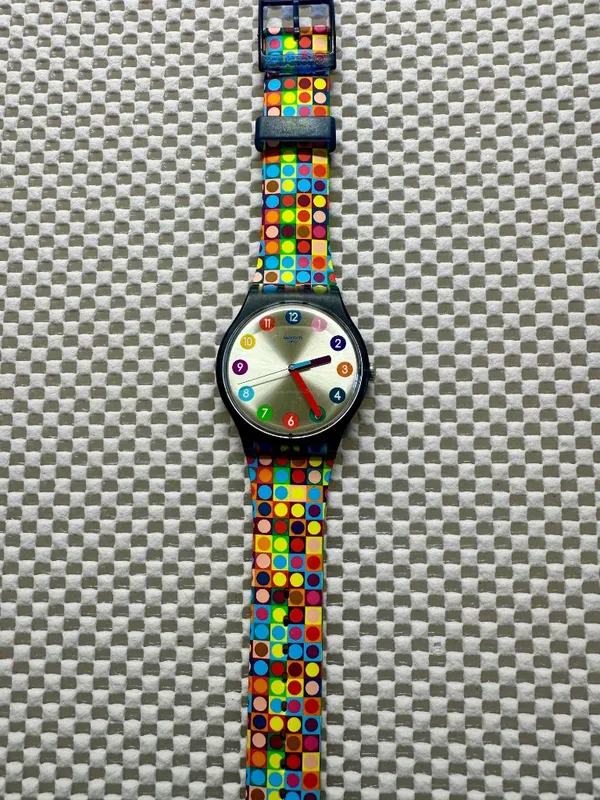 Swatch Watch Rounds and Squares SUON122 Classic 2017 - Image 2