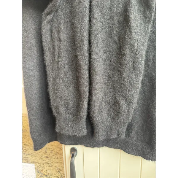 Charter Club Luxury Cashmere Turtleneck Sweater Women M Black Pullover - Image 5