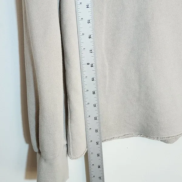 Teacher Graphic Sweatshirt Taupe “Can’t Talk Right Now Doing Teacher Stuff” Sz M - Image 5