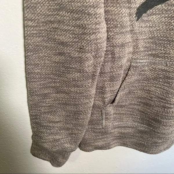 Vans Women's Size XS Hoodie Hooded Sweatshirt Gray Green Knit Kangaroo Pocket - Image 5