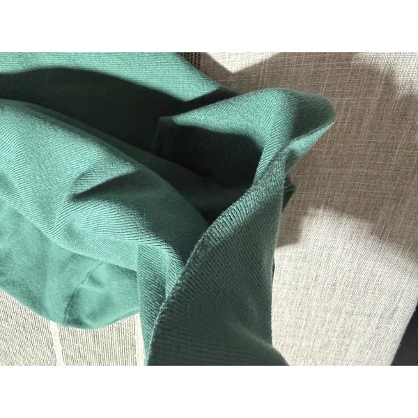Wishlst Women Green Knit Cutout Short Sleeve T‎ Shirt Top Size L - Image 7