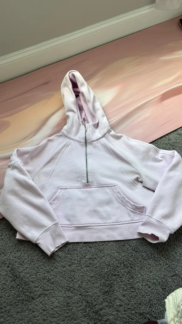 Lululemon Scuba Half-Zip Hoodie XS/S - Image 4