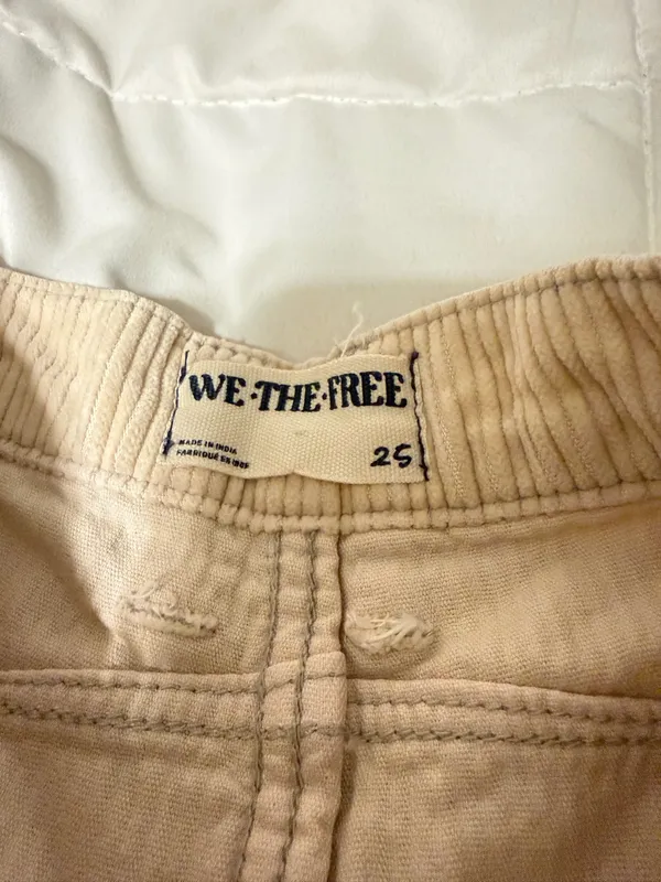 Free People Barrel Jeans We The Free corduroy - Image 4
