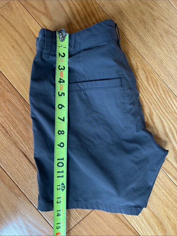 Patagonia Women's Charcoal Gray Athletic Shorts - Image 7