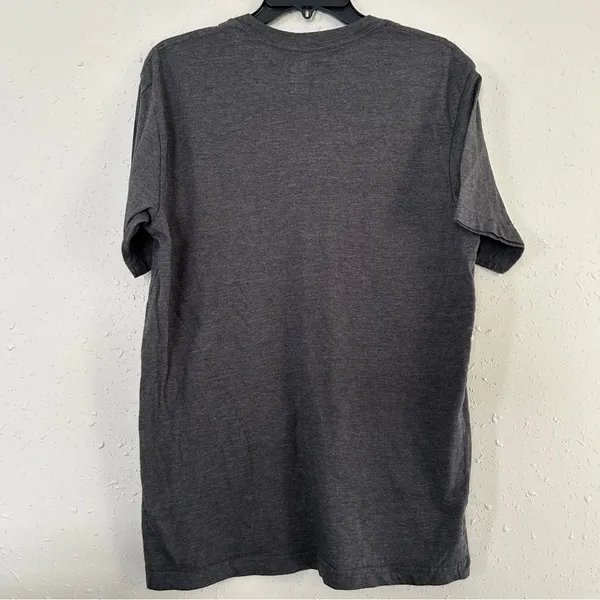 MLB Grey Milwaukee Brewers Short Sleeve T-Shirt Tee Casual Athletic Wear Large - Image 5