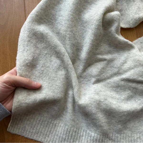 J. Crew Beige Wool Blend Scarf, One Size - Image 3