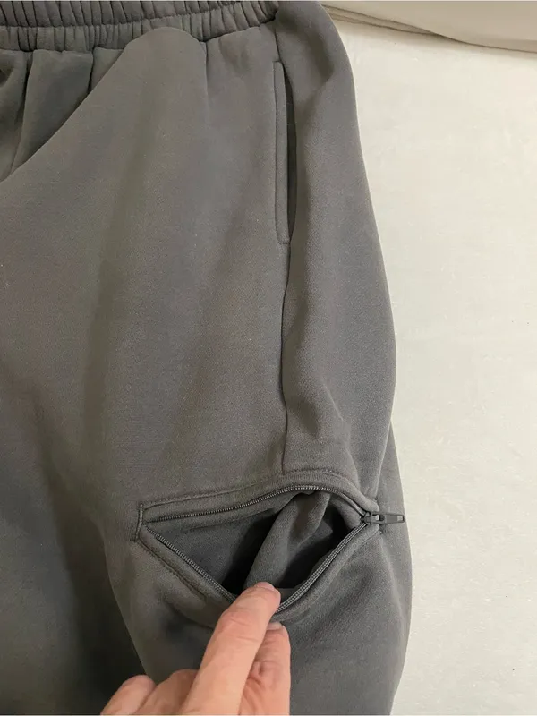 Comfrt NWOT Airplane Mode Travel Sweatpants Steel Grey Size S Unisex - Image 13
