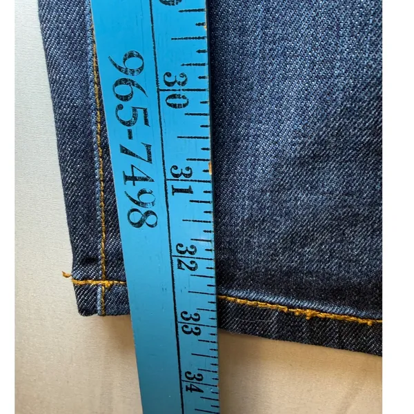 Joe's Jeans Honey Bootcut Dark Wash‎ Denim Jeans Size 25 Blue Mid Rise Stretch - Image 8