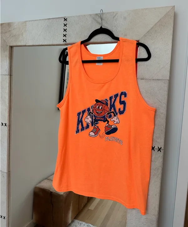 New York Knicks Playoffs Graphic Tank Top - Image 3