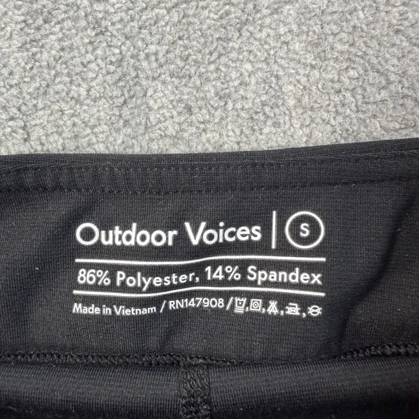 Outdoor Voices Active Skort Women's Small Black Wrap Shorts Tennis Golf - Image 5