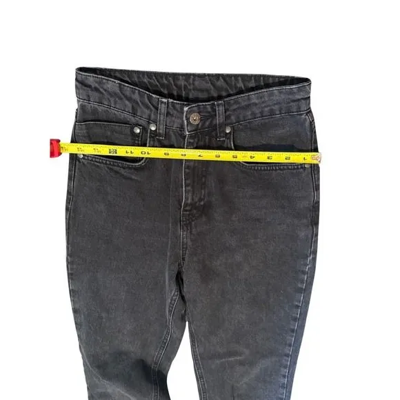 Ragged Priest Size 26 Straight Leg Jeans‎ Washed Black Alternative Grunge Baddie - Image 11
