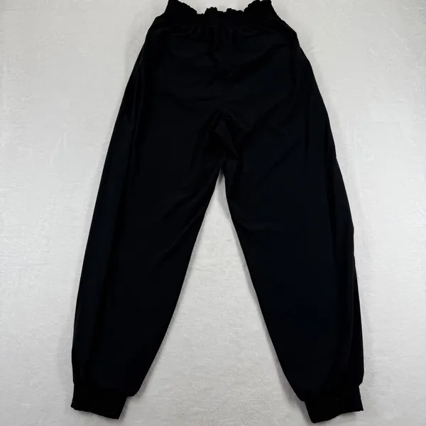 Athleta Savannah Jogger Black High Rise Paperbag Waist‎ Pants Size 2 - Image 10