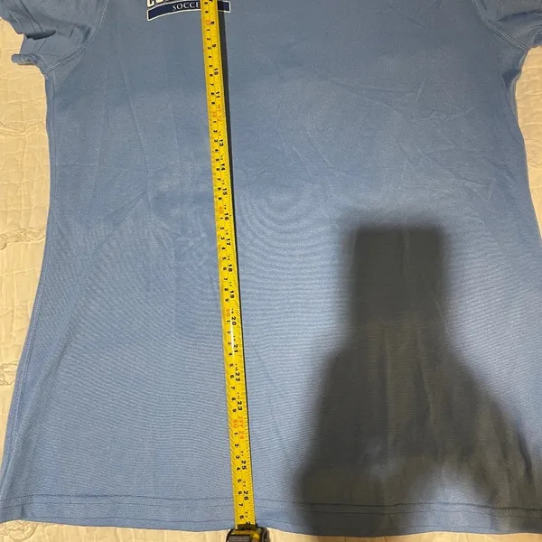 NIKE Dri-Fit COLUMBIA UNIVERSITY Soccer Blue Jersey Tee Size Large - Image 3