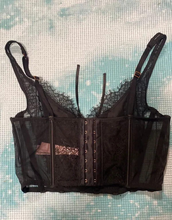 Victoria’s Secret Dream Angels Unlined Lace-Up Corset - Image 5