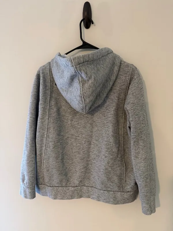 FIGS On-Shift Full Zip Hoodie Heather Gray Women’s L - Image 6