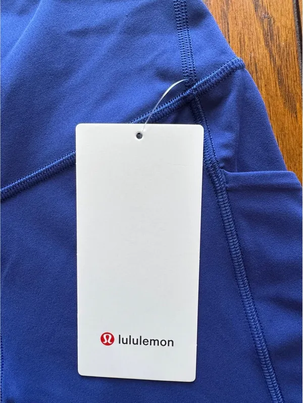 Lululemon Align With Pockets High Rise 25” Clubhouse Blue Size 6 NWT - Image 5