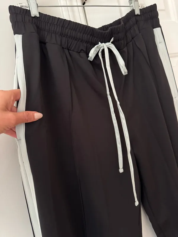 Anthropologie Daily Practice Side-Stripe Track Pants, Size XL - Image 6