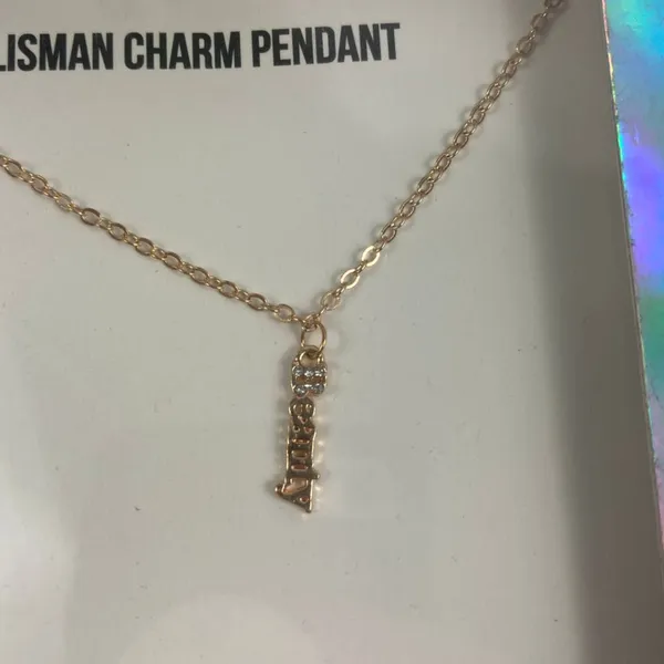 NWT Steve Madden Talisman Charm Pendant Beauty - Image 2