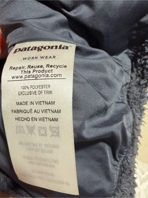 Patagonia Women's Fleece Vest Los Gatos Gray large - Image 5