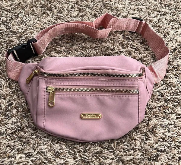 Baby Pink Adjustable Fanny Pack - Image 2