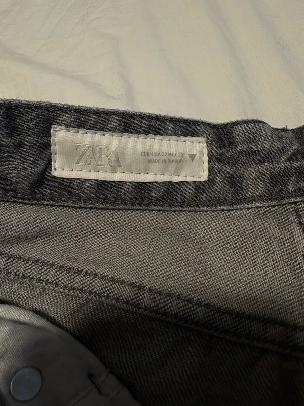 ZARA Jeans Straight High-Rise - Image 2