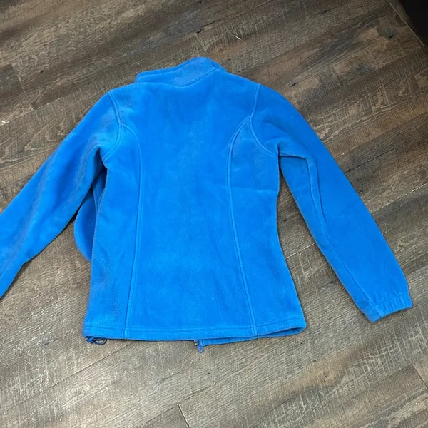 Columbia Womens Small Blue Mount Cannon Fleece‎ Full Zip Jacket Gorpcore - Image 5