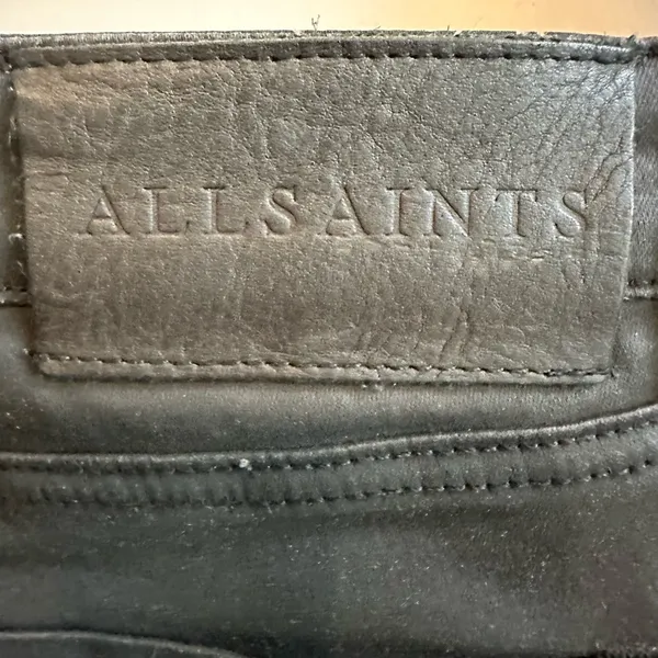 ALLSAINTS Mast Laquer jeans. Size 29 Inseam 29 - Image 2