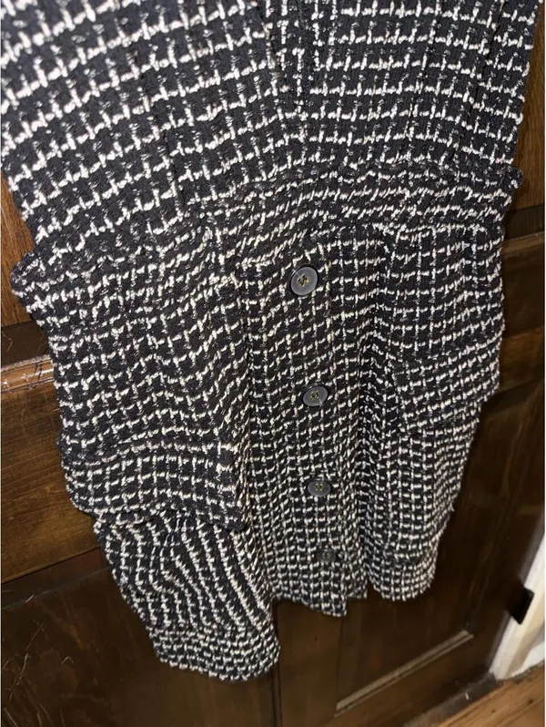 Zara tweed pinafore dress - Image 3
