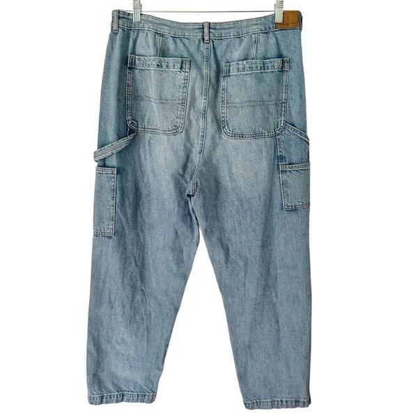 American Eagle Highest Rise 90s Boyfriend Carpenter Relaxed Fit Jeans Womens 18 - Image 2