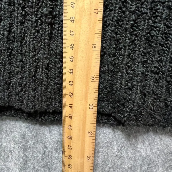 Vintage Tomboy Black Cowl Neck Sweater Textured Knit Pullover Medium‎ 80s 90s - Image 5