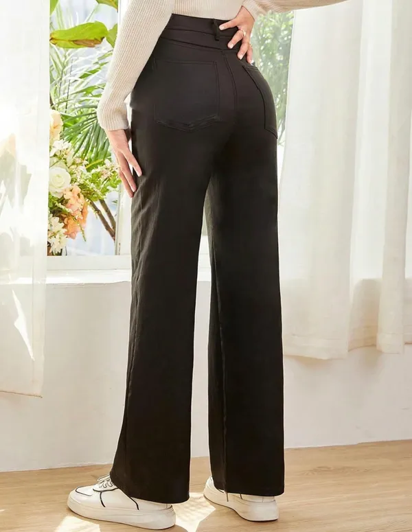 High-Waisted Faux Leather Pants Amazon - Image 4