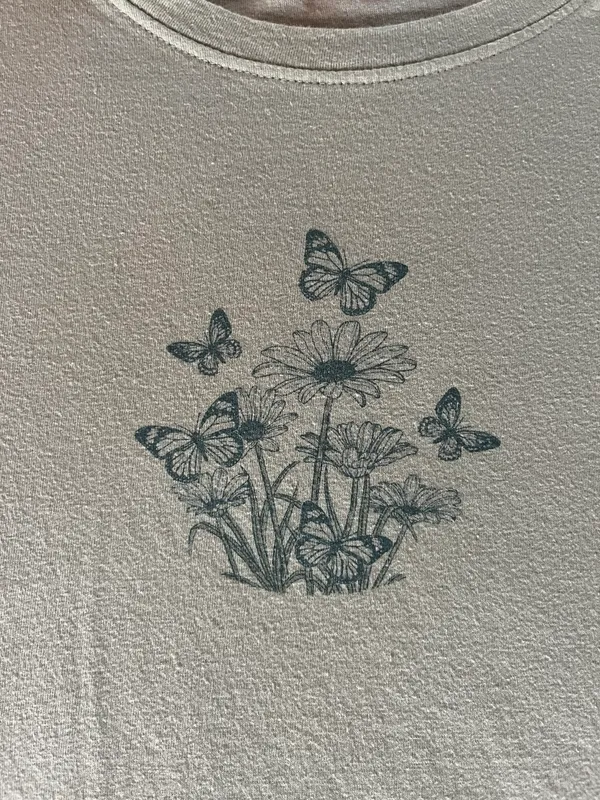 Butterfly Graphic Tee Size XS - Image 2