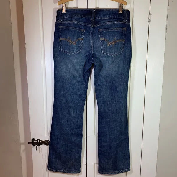 Wrangler Boot Cut Jeans Women's Dark Wash Denim Pants Size‎ 11x32 (32x30.5) - Image 5