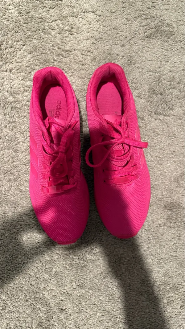 Pink Adidas Sneakers - Image 3
