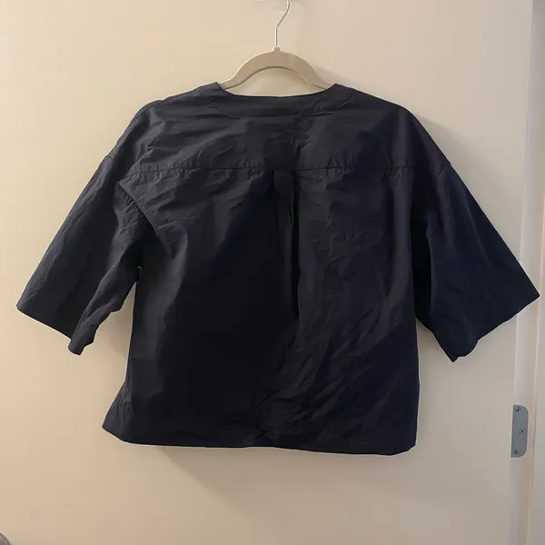 Theory Navy Blouse - Image 2