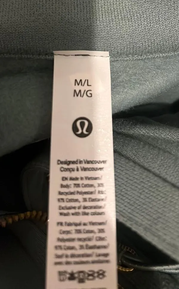 Lululemon Scuba Oversized Funnel-Neck Half Zip Long - Image 6